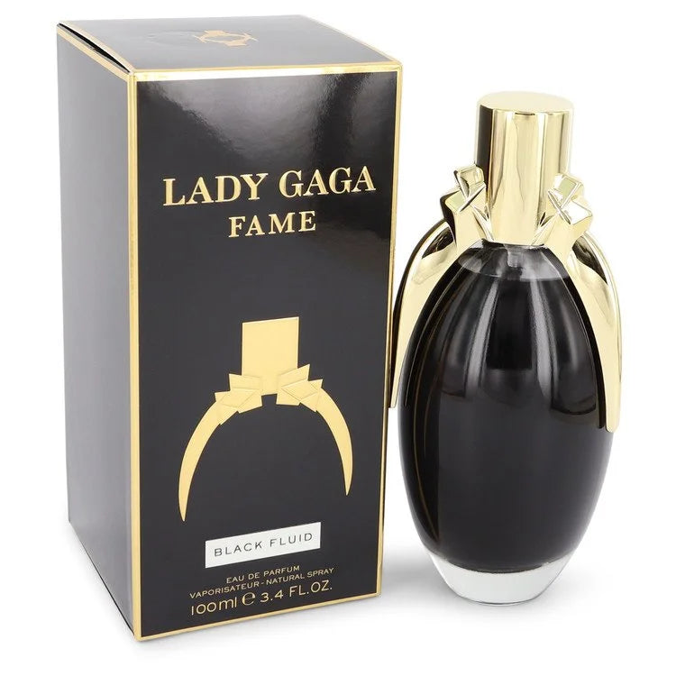 LADY GAGA FAME BLACK FLUID By LADY GAGA FOR WOMEN EDP Spray 3.4 FL.OZ