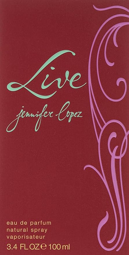 LIVE By JENNIFER LOPEZ For WOMEN EDP SPRAY 3.4 FL.OZ