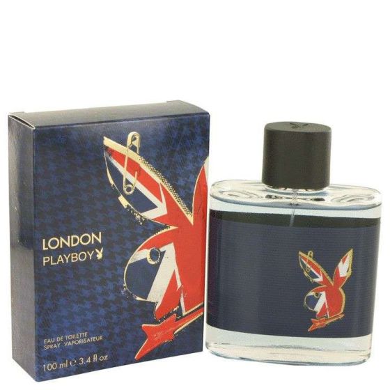 LONDON PLAYBOY By PLAYBOY FOR MEN EDT SPRAY 3.4 FL.OZ