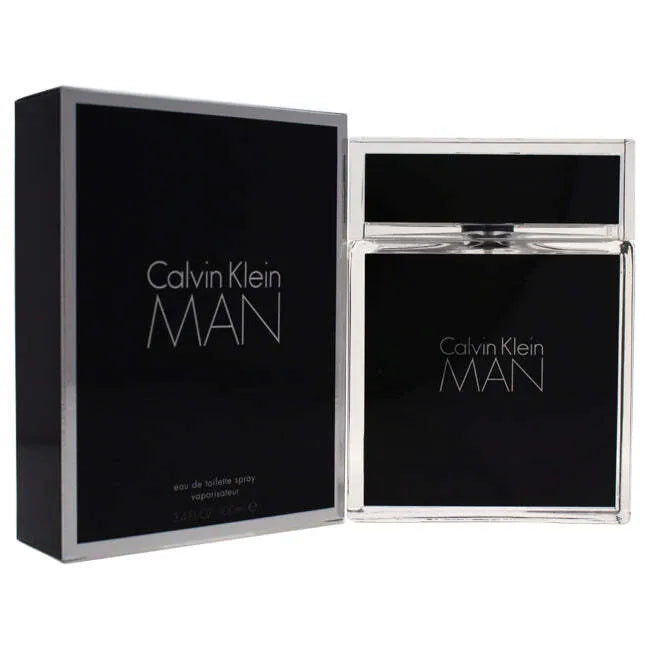 CALVIN KLEIN MAN Eau De Toilette Spray 3.4 FL.OZ By CALVIN KLEIN FOR MEN