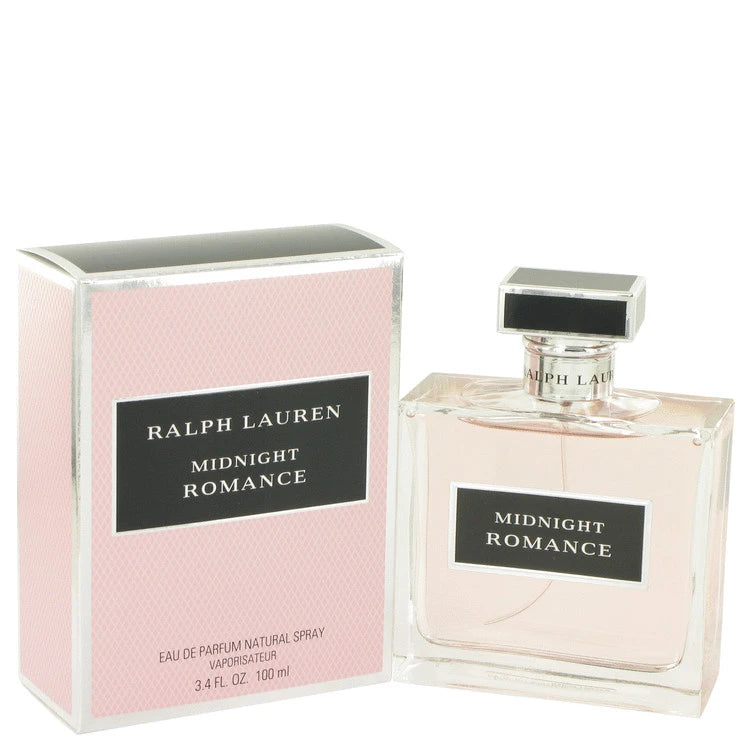 MIDNIGHT ROMANCE By RALPH LAUREN FOR WOMEN EDP SPRAY 3.4 FL.OZ