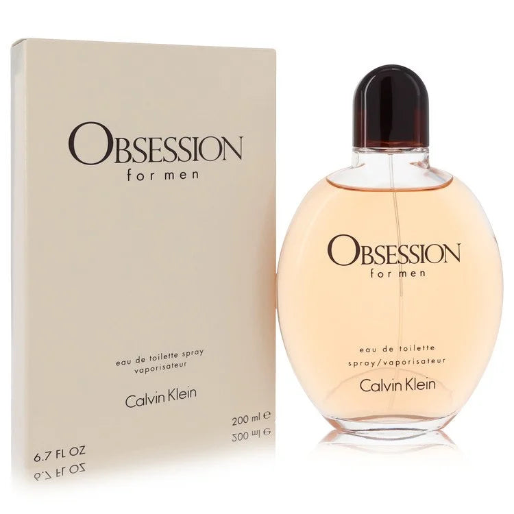 OBSESSION Eau De Toilette Spray 6.7 FL.OZ By CALVIN KLEIN FOR MEN