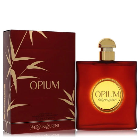 OPIUM By YVES SAINT LAURENT FOR WOMEN EDT SPRAY 3 FL.OZ