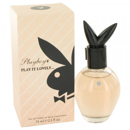 PLAYBOY PLAY IT LOVELY By PLAYBOY FOR WOMEN EDT SPRAY 2.5 FL.OZ