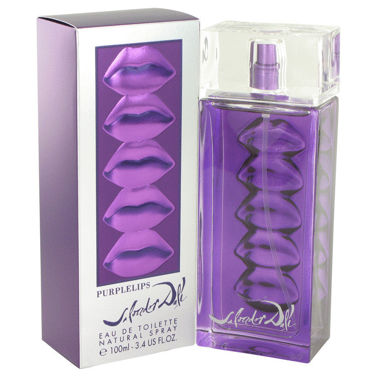 PURPLELIPS By SALVADOR DALI FOR WOMEN EDT SPRAY 3.4 FL.OZ