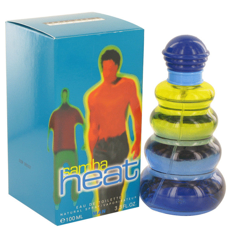 SAMBA HEAT By PERFUMERS WORKSHOP FOR MEN EDT SPRAY 3.3 FL.OZ