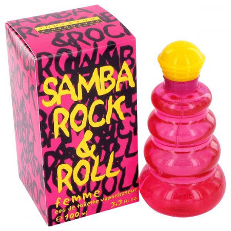 SAMBA ROCK & ROLL By PERFUMERS WORKSHOP FOR WOMEN EDT SPRAY 3.3 FL.OZ