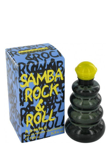 SAMBA ROCK & ROLL By PERFUMERS WORKSHOP FOR MEN EDT SPRAY 3.3 FL.OZ