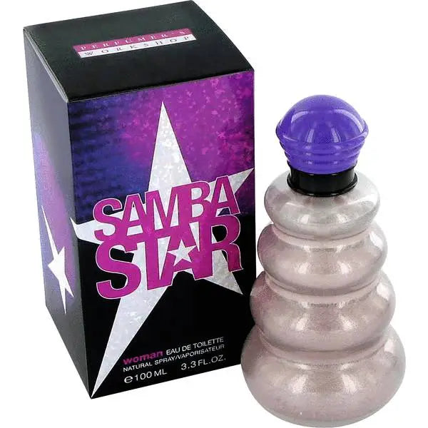 SAMBA STAR By PERFUMERS WORKSHOP FOR WOMEN EDT SPRAY 3.3 FL.OZ