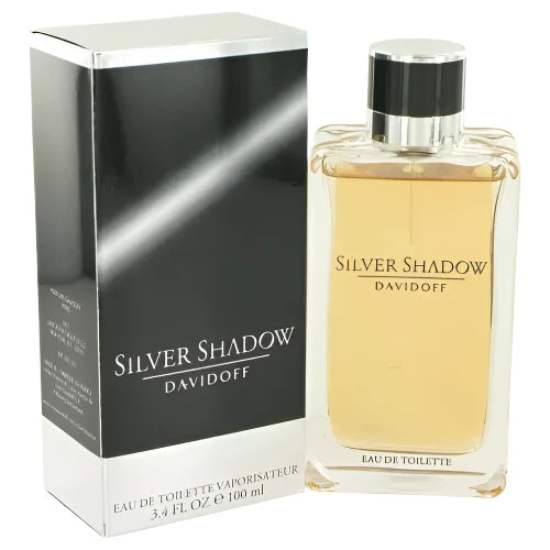 SILVER SHADOW By DAVIDOFF For MEN EDT SPRAY 3.4 FL.OZ