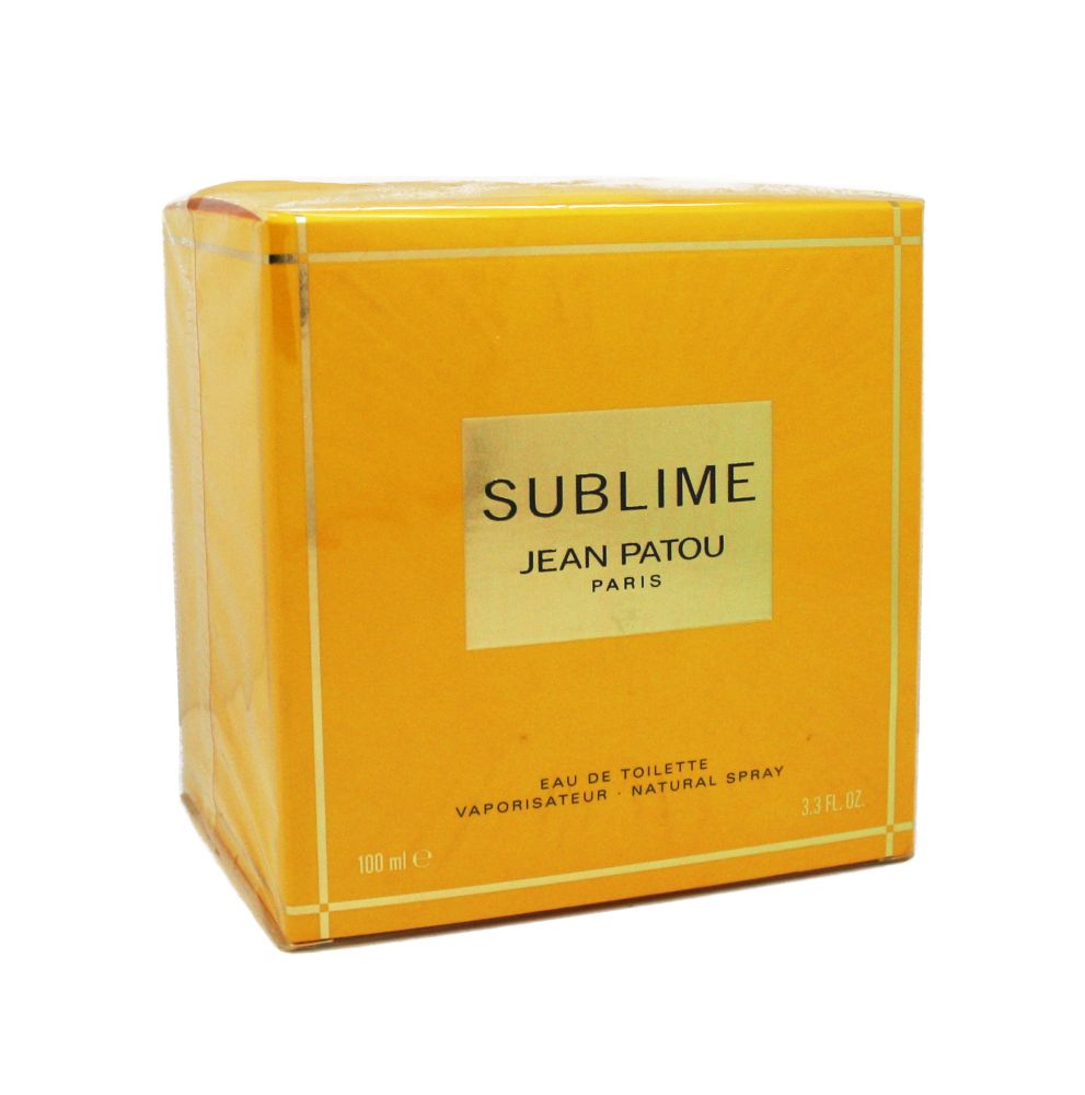 SUBLIME By JEAN PATOU FOR WOMEN EDT Spray 3.3 FL.OZ