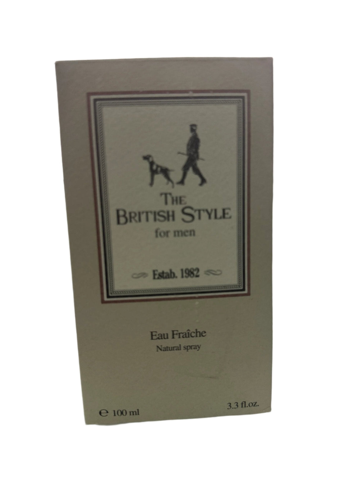 THE BRITISH STYLE By PARFUMS CORIALYS FOR MEN  3.3 FL.OZ EAU FRAICHE NATURAL SPRAY