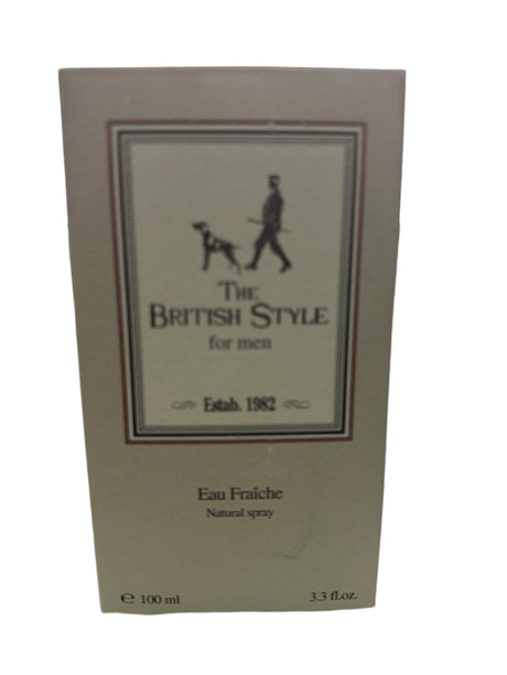 THE BRITISH STYLE By PARFUMS CORIALYS FOR MEN  3.3 FL.OZ EAU FRAICHE NATURAL SPRAY