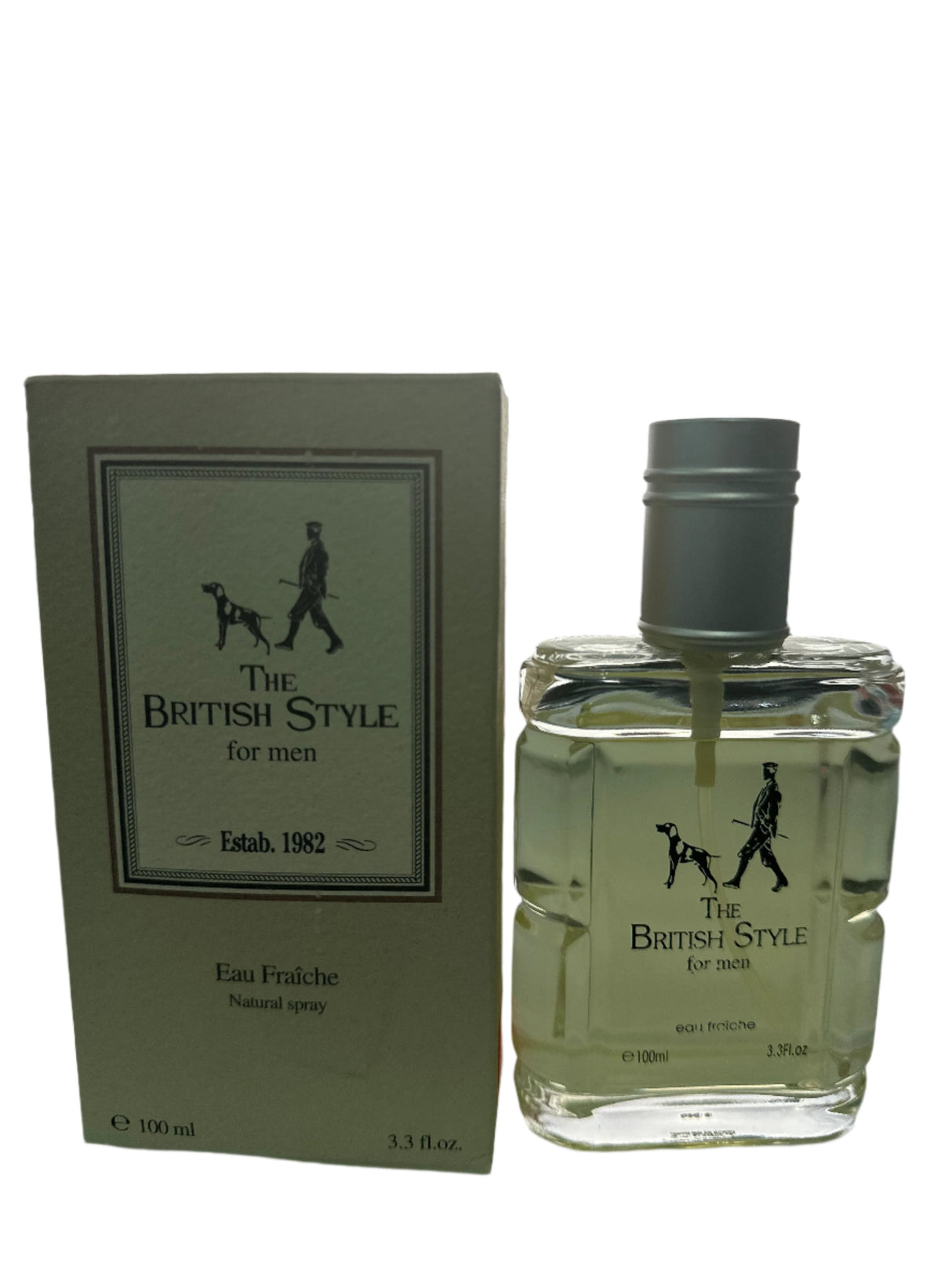 THE BRITISH STYLE By PARFUMS CORIALYS FOR MEN  3.3 FL.OZ EAU FRAICHE NATURAL SPRAY