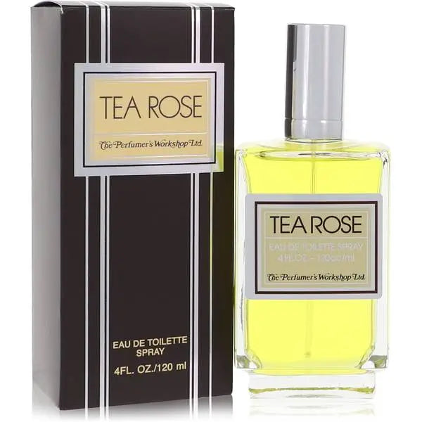 TEA ROSE By PERFUMERS WORKSHOP FOR WOMEN EDT SPRAY 4 FL.OZ