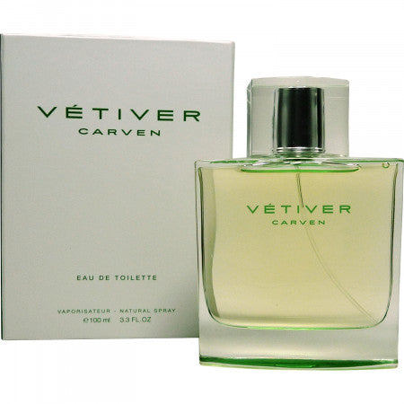 VETIVER CARVEN By CARVEN FOR MEN EDT Spray 3.3 FL.OZ