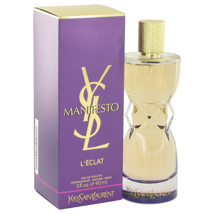 MANIFESTO L'ECLAT By YVES SAINT LAURENT FOR WOMEN EDT SPRAY 3 FL.OZ